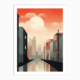 Urban Abstract Minimalist 8 Art Print