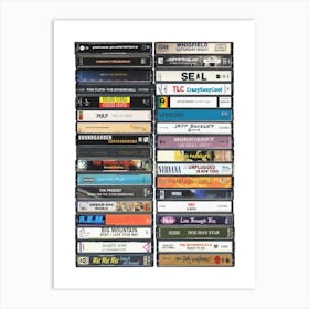 1994 Music - Cassette Print - Born in '94 Art Print