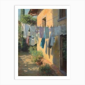 Laundry Poems 6 Art Print