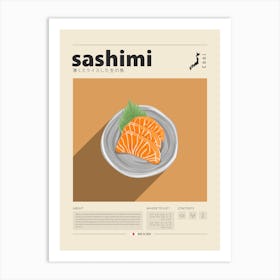 Sashimi Art Print