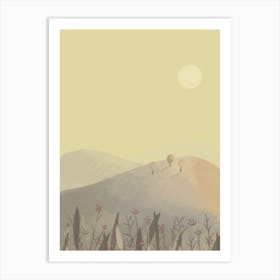 Sunlit Meadow Art Print