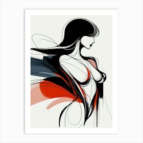 Abstract Elegance Art Print