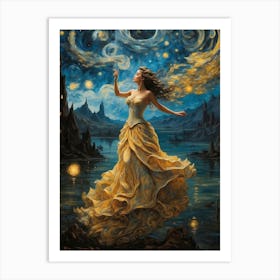 Starry Night 1 Art Print