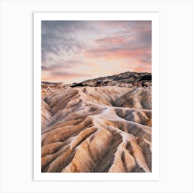 Death Valley Sunset Art Print