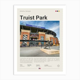 Baseball - Atlanta Braves - Truist Field Art Print