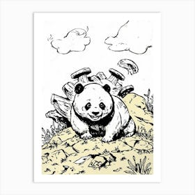 Panda Bear 2 Art Print