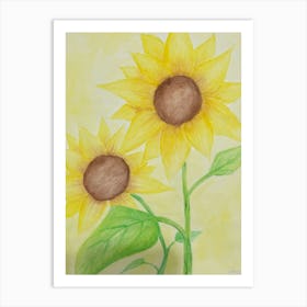 Sunflowers Art Print