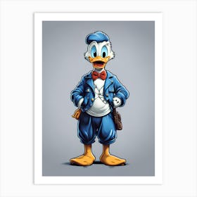 Donald Duck 1 Art Print