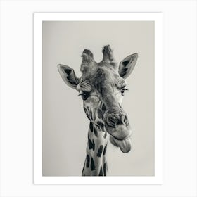 Giraffe 21 Art Print