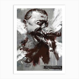 Chester Bennington Linkin Park II Art Print