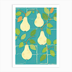 Pears Illustration 3 Art Print