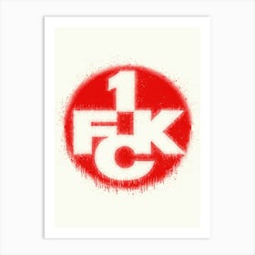 Fc Kaiserslautern 1 Art Print