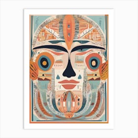 Face Of The Gods Art Print