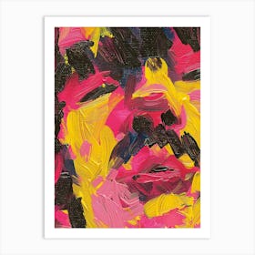 Abstract Man Art Print