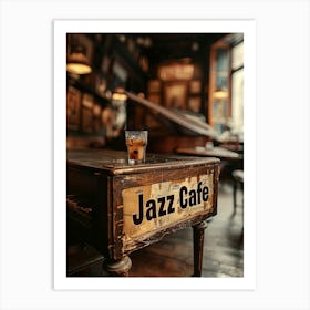Jazz Cafe Art Print