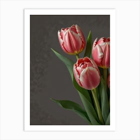 Tulips In A Vase 4 Art Print