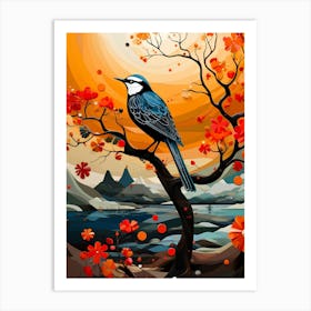 Bird In A Tree Art Print