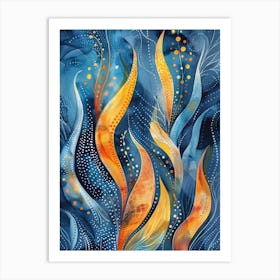 Mermaids 2 Art Print