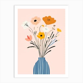 Flowers In A Vase Art Print