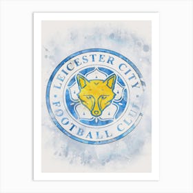 Leicester City Fc Painting Art Print