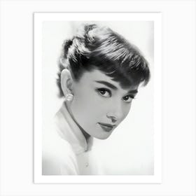 Audrey Hepburn Portrait Art Print