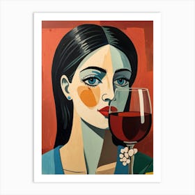 Glass Of Wine Art Print