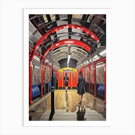 London Underground 1 Art Print