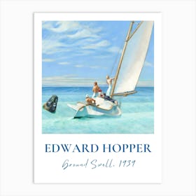 Edward Hopper, Grand Swell Art Print