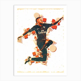 Neymar Art Print