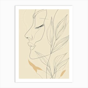 Portrait Of A Woman 2 Art Print