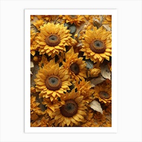 Sunflowers 11 Art Print