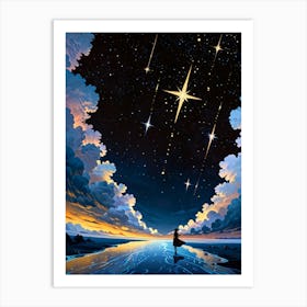 Starry Night 185 Art Print