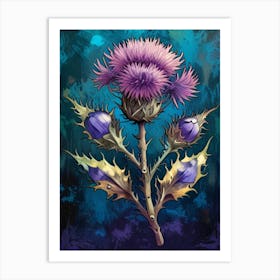 Thistle Art Print