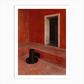 Red Room 1 Art Print