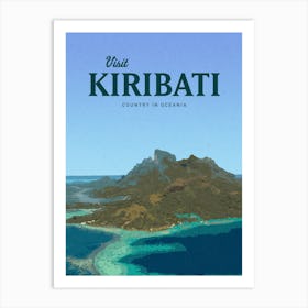 Visit Kirbati Art Print