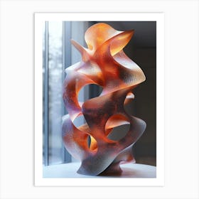 Abstract Sculpture 10 Art Print