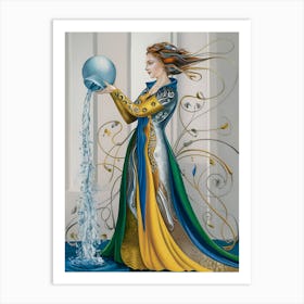 Aphrodite inspiration Art Print