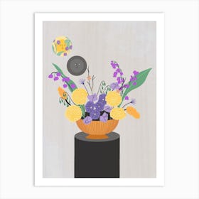 Flowers For Gemini Art Print