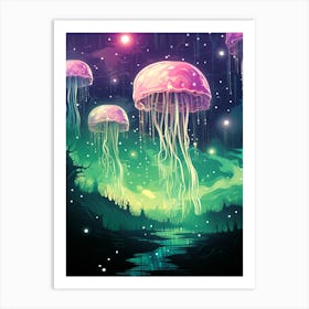 Jellyfish 4 Art Print