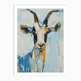 Goat Painting 1 Art Print