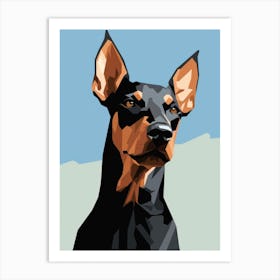 Doberman Pinscher 3 Art Print