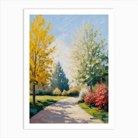 Path Through The Trees 1 Art Print