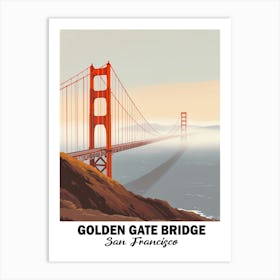 Golden Gate Bridge Art Print