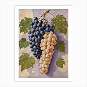 Grapes Art Print