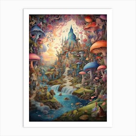 Fairytale Forest 6 Art Print