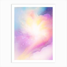 Supernova Gouache Space Art Print