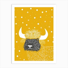 Yellow Yak 2 Art Print