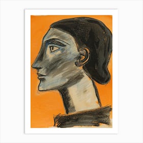 Portrait Of A Woman 294 Art Print