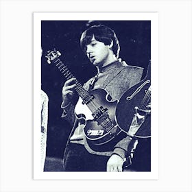 the Beatles Paul McCartney 11 Art Print