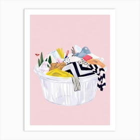 Laundry Basket 12 Art Print